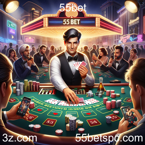 A Emoção dos Jogos Ao Vivo no 55bet